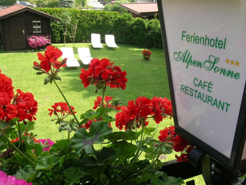 Hotel Alpensonne Ruhpolding Chiemgau Karte Exterior foto